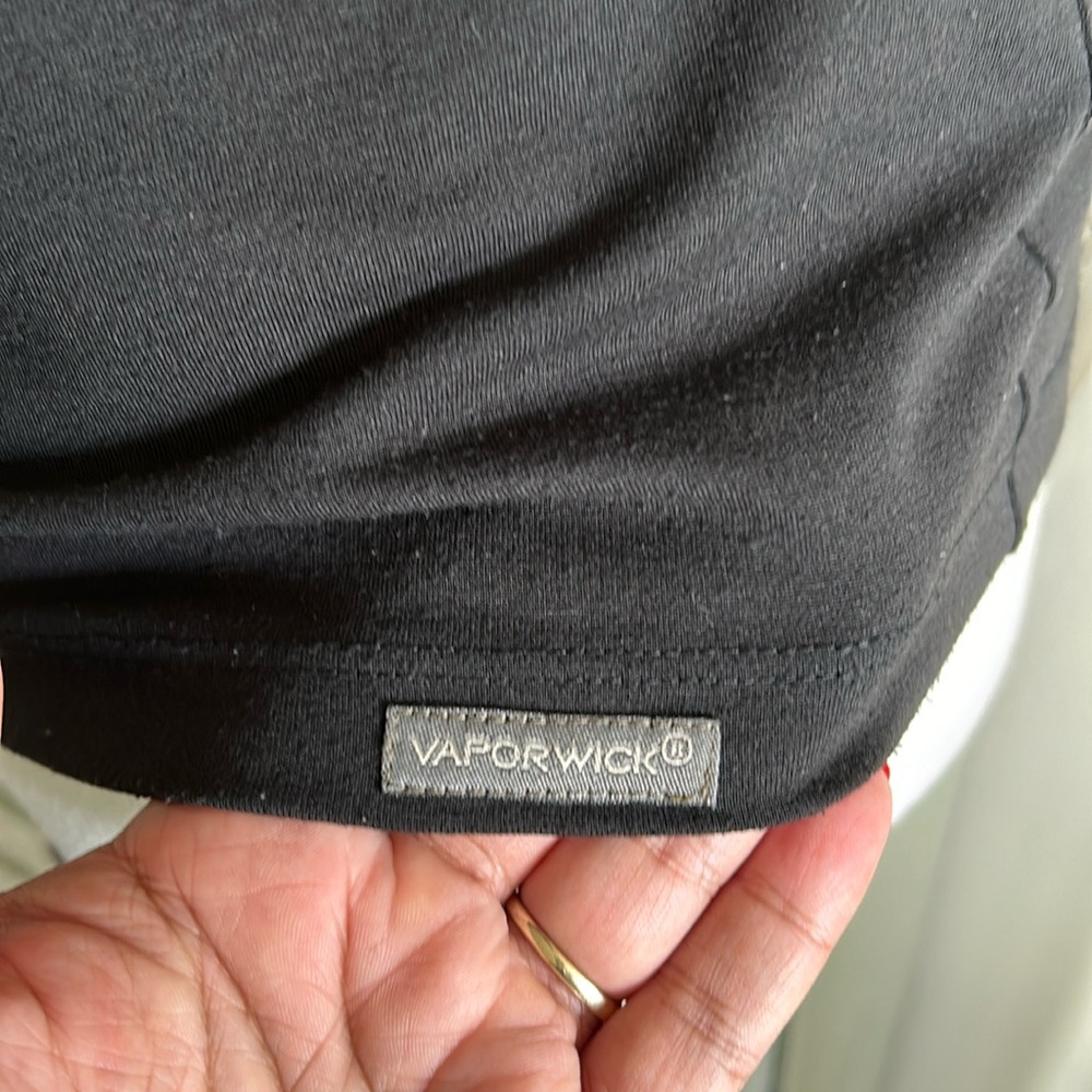 The North Face | Womens Black Short Sleeve Vapor Wicking Logo Tshirt - Size L - Picture 5 of 7